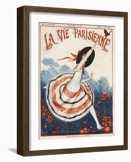La Vie Parisienne, Armand Vallee, 1922, France-null-Framed Giclee Print