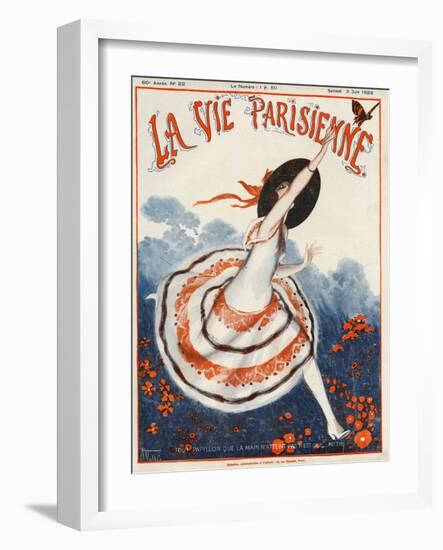 La Vie Parisienne, Armand Vallee, 1922, France-null-Framed Giclee Print