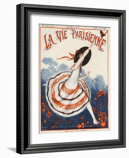 La Vie Parisienne, Armand Vallee, 1922, France-null-Framed Giclee Print