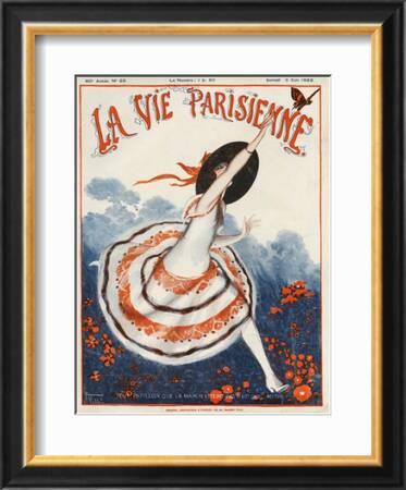 La Vie Parisienne, Armand Vallee, 1922, France' Giclee Print
