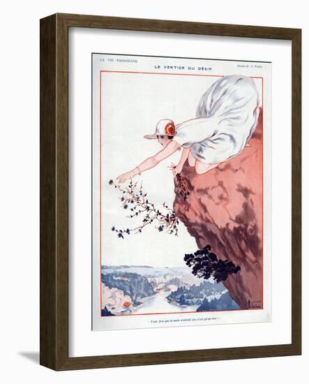 La Vie Parisienne, Armand Vallee, 1923, France-null-Framed Giclee Print
