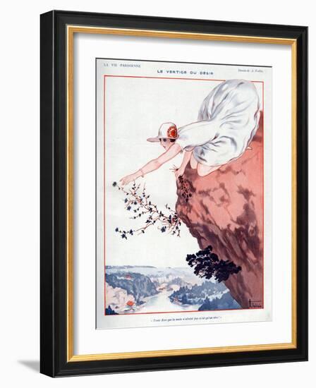 La Vie Parisienne, Armand Vallee, 1923, France-null-Framed Giclee Print