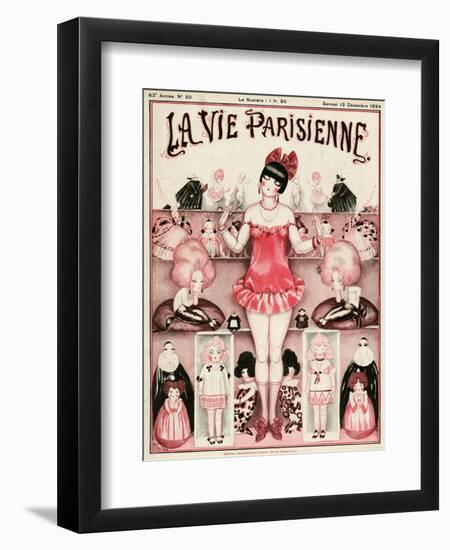 La Vie Parisienne, Armand Vallee, 1924, France-null-Framed Giclee Print