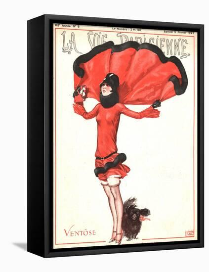 La Vie Parisienne, Art Deco Magazine, France, 1927-null-Framed Premier Image Canvas