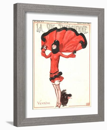 La Vie Parisienne, Art Deco Magazine, France, 1927-null-Framed Giclee Print