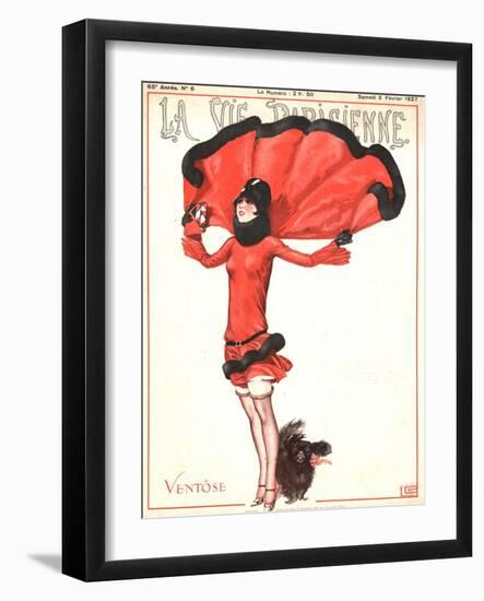 La Vie Parisienne, Art Deco Magazine, France, 1927-null-Framed Giclee Print