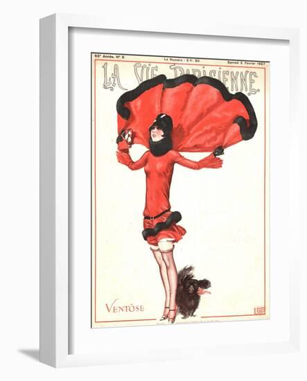 La Vie Parisienne, Art Deco Magazine, France, 1927-null-Framed Giclee Print