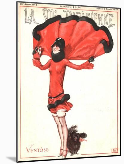 La Vie Parisienne, Art Deco Magazine, France, 1927-null-Mounted Giclee Print
