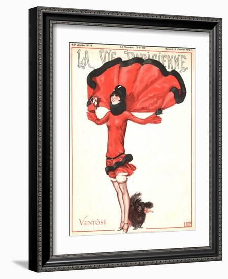 La Vie Parisienne, Art Deco Magazine, France, 1927-null-Framed Giclee Print