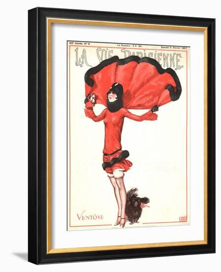 La Vie Parisienne, Art Deco Magazine, France, 1927-null-Framed Giclee Print