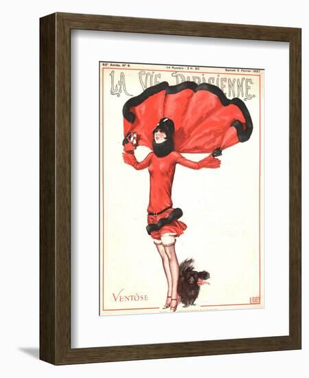 La Vie Parisienne, Art Deco Magazine, France, 1927-null-Framed Giclee Print