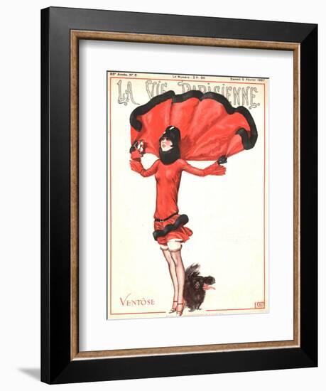 La Vie Parisienne, Art Deco Magazine, France, 1927-null-Framed Giclee Print