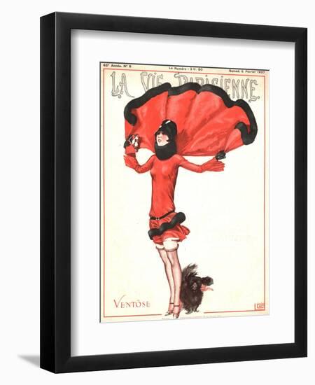 La Vie Parisienne, Art Deco Magazine, France, 1927-null-Framed Giclee Print