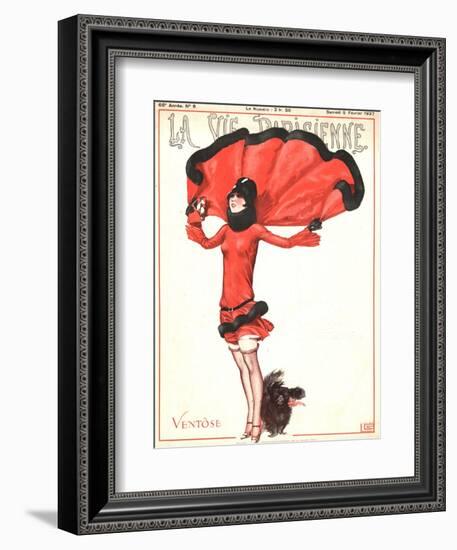 La Vie Parisienne, Art Deco Magazine, France, 1927-null-Framed Giclee Print