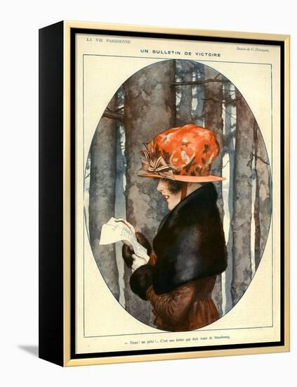 La Vie Parisienne, C Herouard, 1918, France-null-Framed Premier Image Canvas