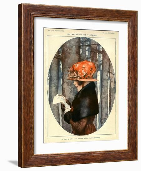 La Vie Parisienne, C Herouard, 1918, France-null-Framed Giclee Print