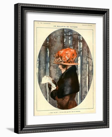 La Vie Parisienne, C Herouard, 1918, France-null-Framed Giclee Print