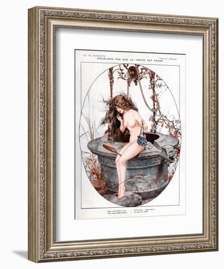 La Vie Parisienne, C Herouard, 1920, France-null-Framed Giclee Print