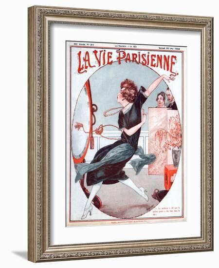 La Vie Parisienne, C Herouard, 1922, France-null-Framed Giclee Print