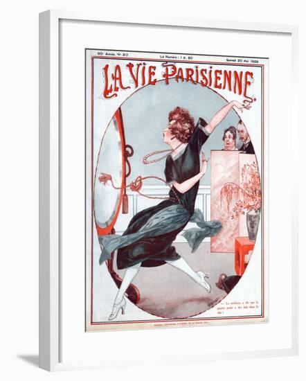 La Vie Parisienne, C Herouard, 1922, France-null-Framed Giclee Print