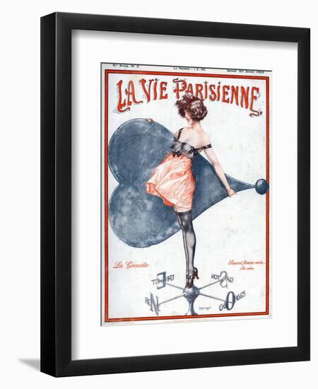 La Vie Parisienne, C Herouard, 1923, France-null-Framed Premium Giclee Print