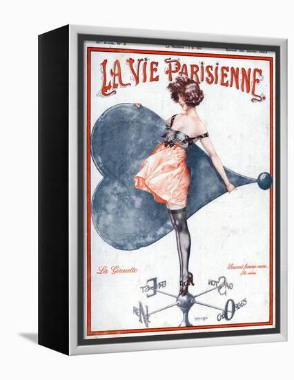 La Vie Parisienne, C Herouard, 1923, France-null-Framed Premier Image Canvas