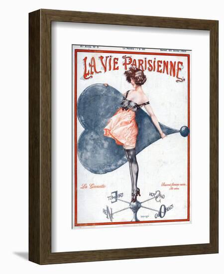 La Vie Parisienne, C Herouard, 1923, France-null-Framed Giclee Print