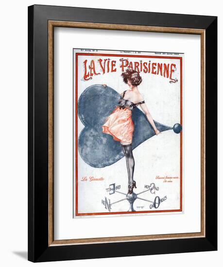 La Vie Parisienne, C Herouard, 1923, France-null-Framed Giclee Print