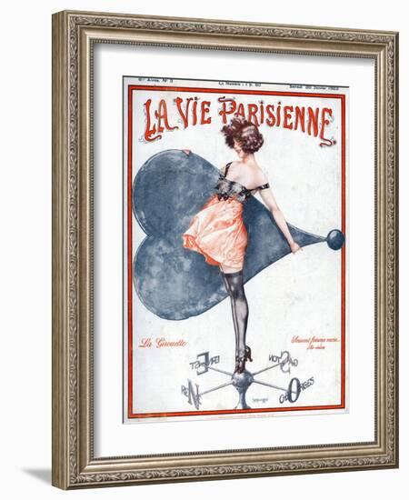 La Vie Parisienne, C Herouard, 1923, France-null-Framed Giclee Print