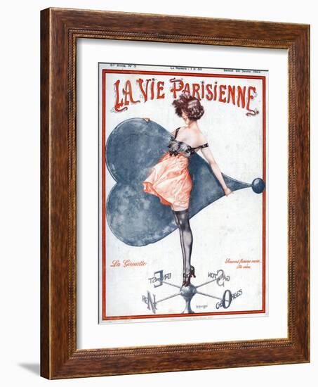 La Vie Parisienne, C Herouard, 1923, France-null-Framed Giclee Print