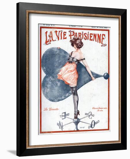 La Vie Parisienne, C Herouard, 1923, France-null-Framed Giclee Print