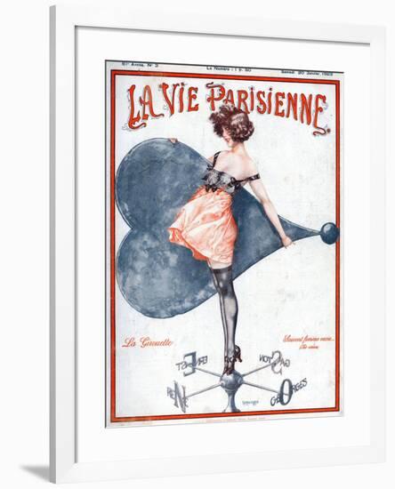 La Vie Parisienne, C Herouard, 1923, France-null-Framed Giclee Print