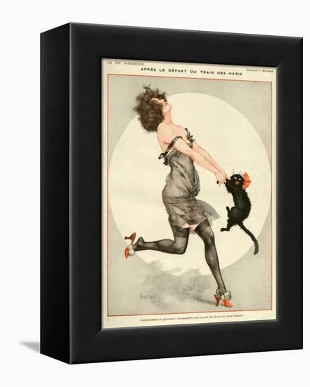 La Vie Parisienne, C Herouard, 1923, France-null-Framed Premier Image Canvas