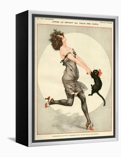 La Vie Parisienne, C Herouard, 1923, France-null-Framed Premier Image Canvas