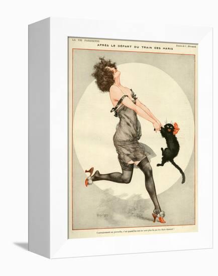 La Vie Parisienne, C Herouard, 1923, France-null-Framed Premier Image Canvas