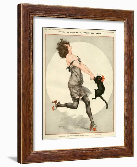 La Vie Parisienne, C Herouard, 1923, France-null-Framed Giclee Print