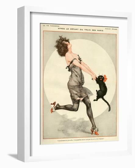 La Vie Parisienne, C Herouard, 1923, France-null-Framed Giclee Print