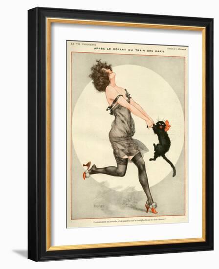 La Vie Parisienne, C Herouard, 1923, France-null-Framed Giclee Print