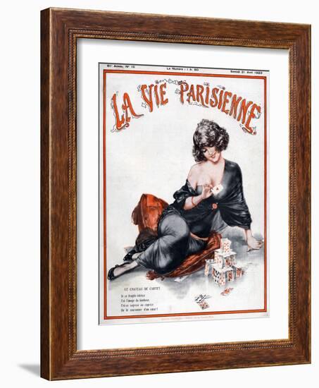 La Vie Parisienne, C Herouard, 1923, France-null-Framed Giclee Print