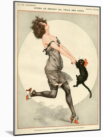 La Vie Parisienne, C Herouard, 1923, France-null-Mounted Giclee Print