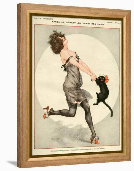 La Vie Parisienne, C Herouard, 1923, France-null-Framed Premier Image Canvas