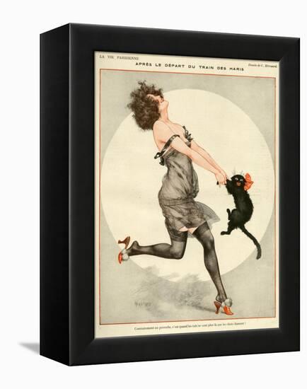 La Vie Parisienne, C Herouard, 1923, France-null-Framed Premier Image Canvas