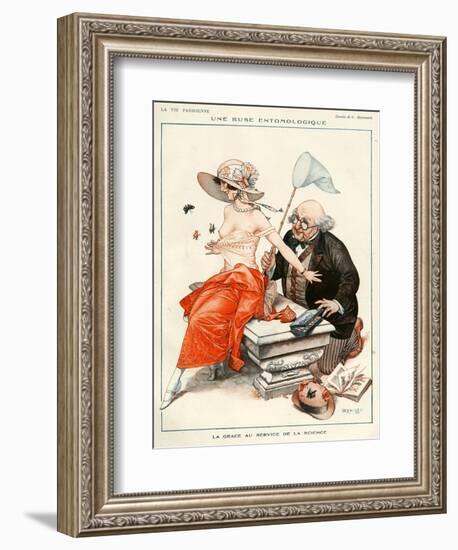 La Vie Parisienne, C Herouard, 1924, France-null-Framed Giclee Print