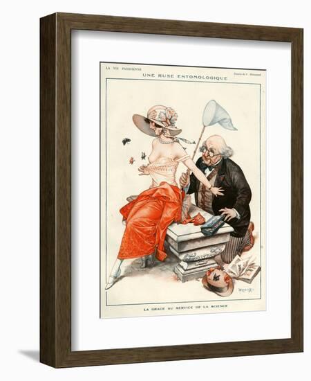 La Vie Parisienne, C Herouard, 1924, France-null-Framed Giclee Print