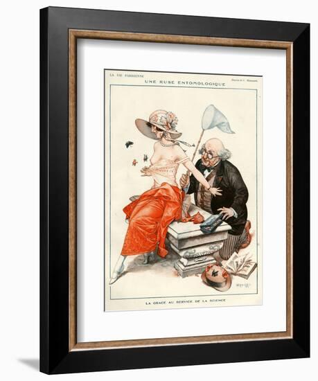 La Vie Parisienne, C Herouard, 1924, France-null-Framed Giclee Print