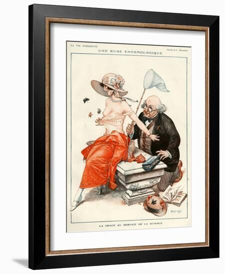 La Vie Parisienne, C Herouard, 1924, France-null-Framed Giclee Print