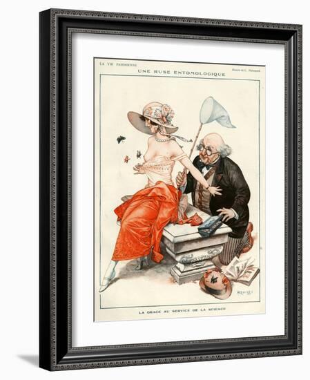 La Vie Parisienne, C Herouard, 1924, France-null-Framed Giclee Print