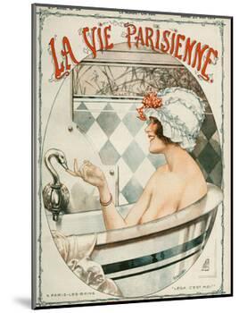 La Vie Parisienne, Cheri Herouard, 1919, France-null-Mounted Giclee Print
