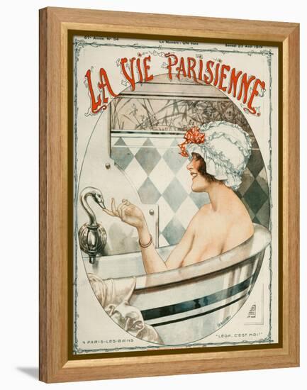 La Vie Parisienne, Cheri Herouard, 1919, France-null-Framed Premier Image Canvas