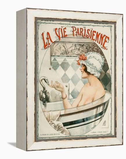 La Vie Parisienne, Cheri Herouard, 1919, France-null-Framed Premier Image Canvas